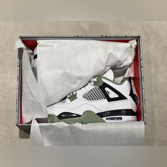 Men’s Size 8 - New Air Jordan 4 Retro “Seafoam” - Picture 7 of 7